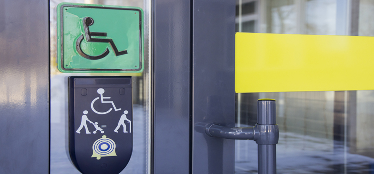 automatic handicap door opener in Laguna Beach